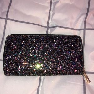 shimmery wallet